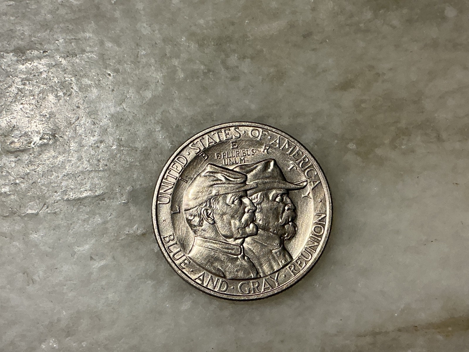 1936 Silver Gettysburg Commemorative Half Dollar BU