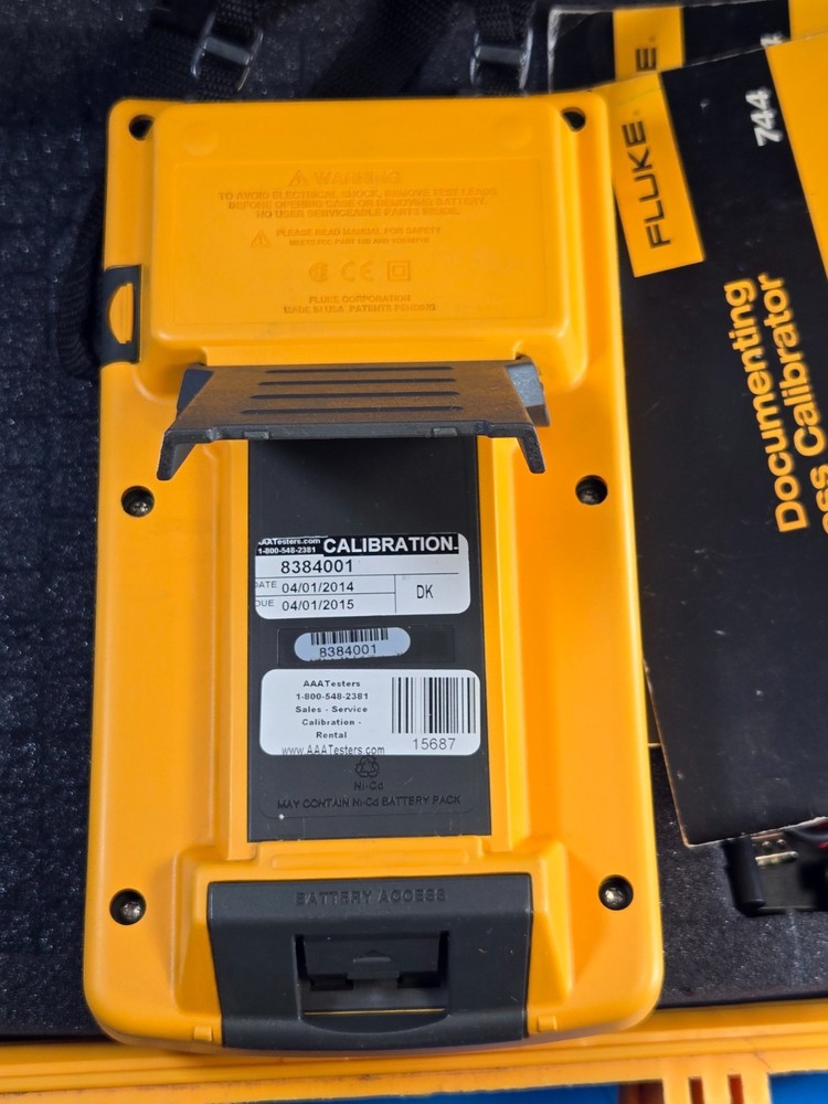 Fluke 744 Documenting Process Calibrator DPC Meter Multimeter w Extras!