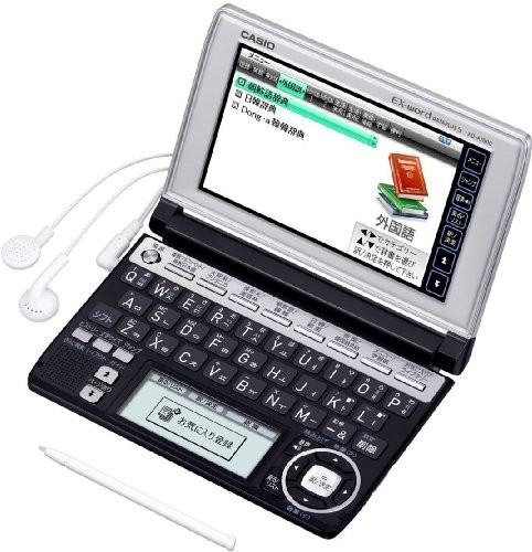 CASIO Ex-word electronic dictionary XD-A7600 Korean model twin touch panel voic