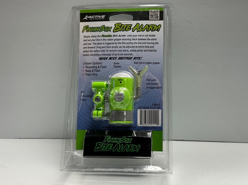 FishinStix Bite Alarm Green
