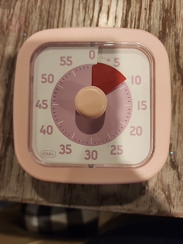 60Min Kitchen Time Digital Visual Timer Cooking Baking Count Down Up Clock