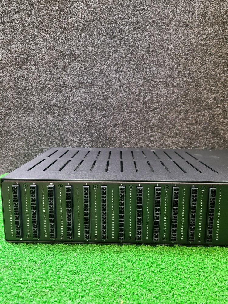 AMX NXF Cardframe Card Frame 12 Slot Front Access Integration Controller