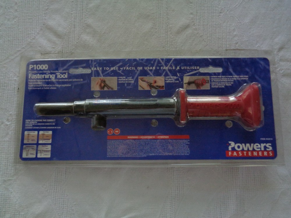 Powers Fasteners P1000 Fastening Tool Item#52013