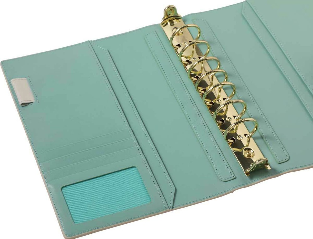 Franklin Planner Collaboration Crystal Binder cowhide steer