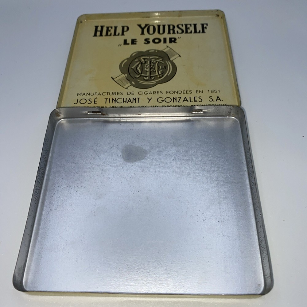 Help Yourself Le Soir Vintage Tin Paris