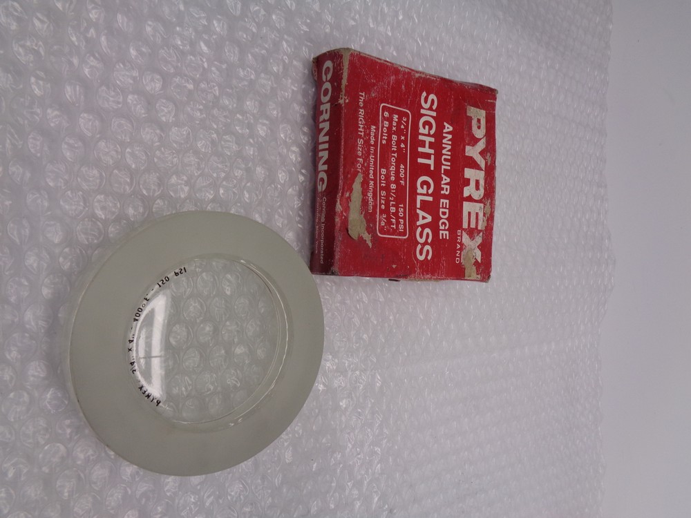 PYREX 3/4X4 SIGHT GLASS NSMP