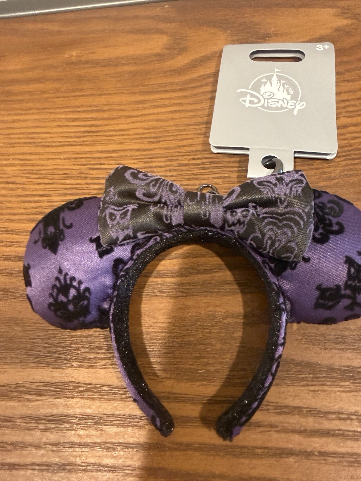 NWT Disney Haunted Mansion Print Ears Bag Charm