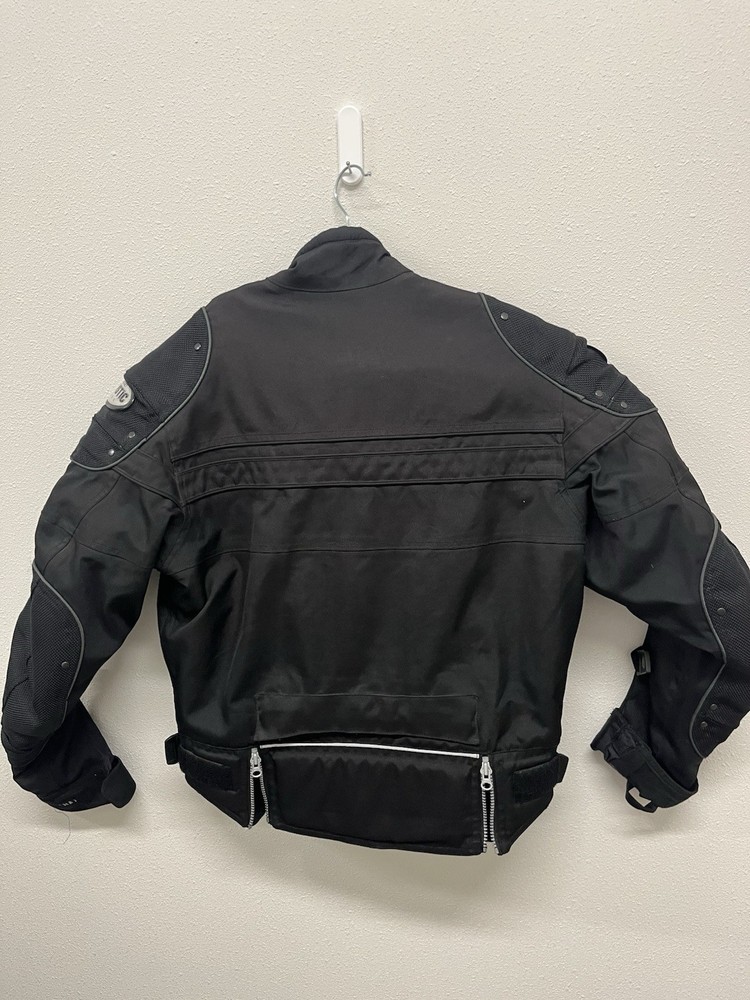 Joe Rocket Ballistic Series Rocket Racing Black Jacket, Size M