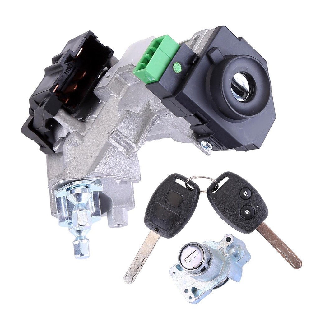 Ignition Switch Cylinder Lock Assembly Set With 2 Keys for Honda Pilot 2009-2015