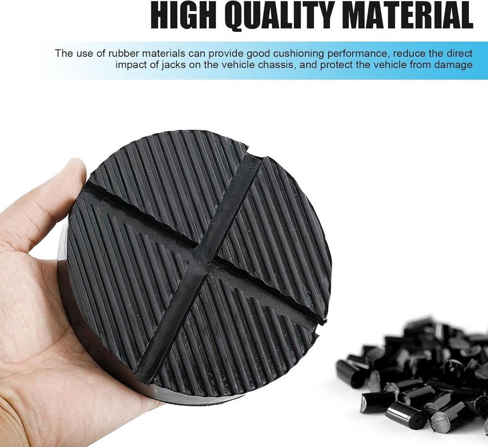 Floor Jack Rubber Pad, Pad Adapter, Pinch Weld Side Frame Protector,...