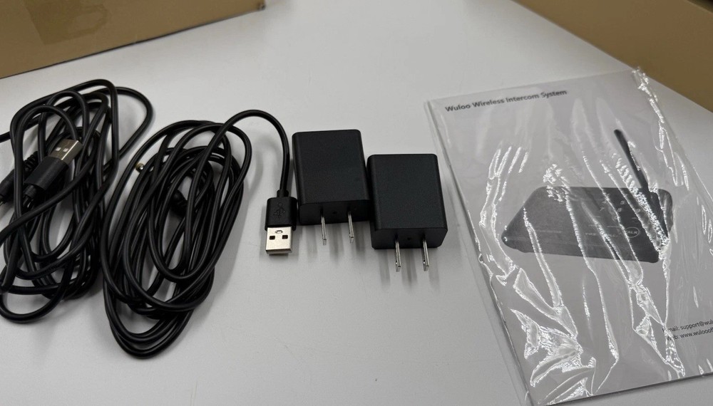 Wuloo WL666 Wireless Intercoms System - Black