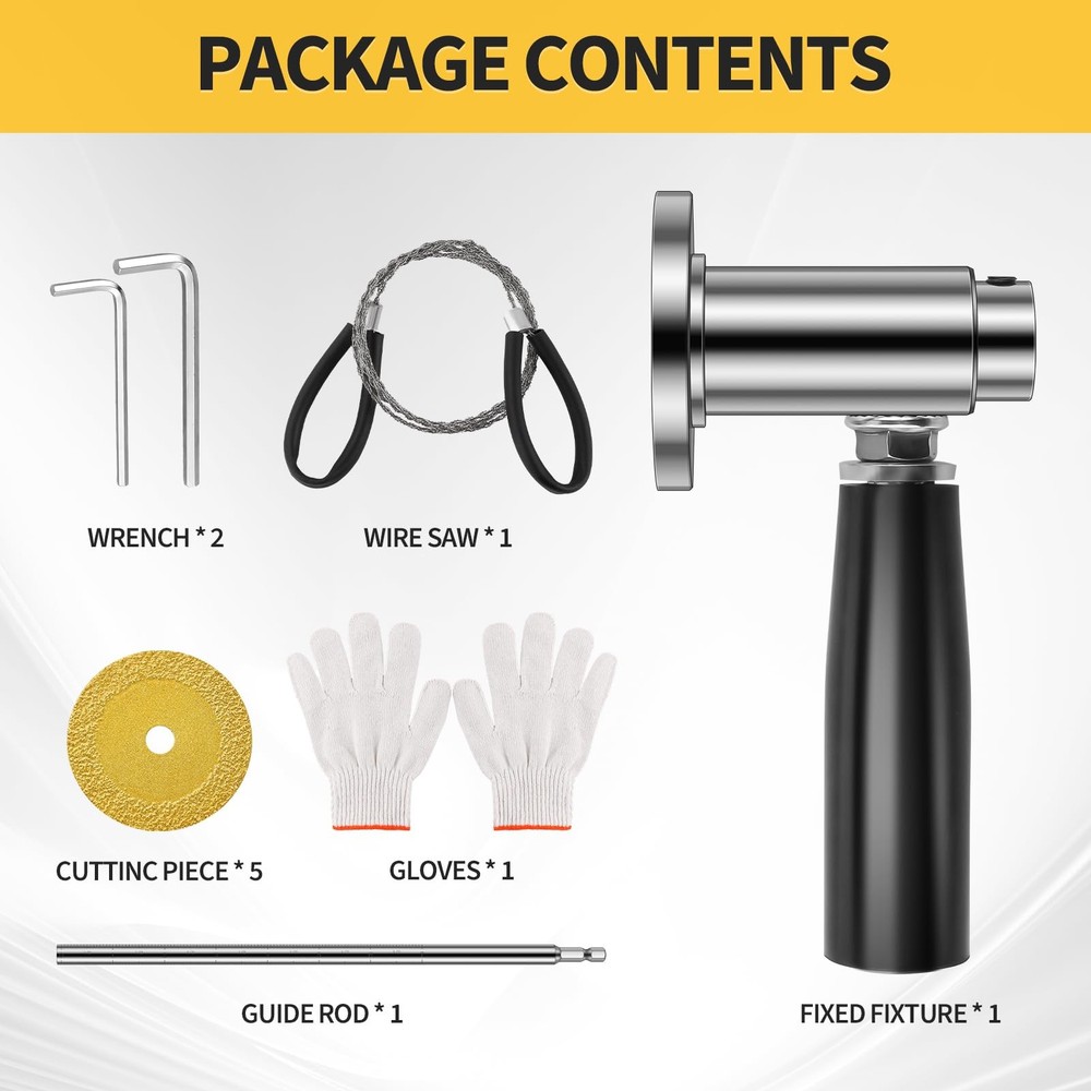 Inside Pipe Cutter for Pvc Pipe, Tool Set with Scale Adjustable Silver
