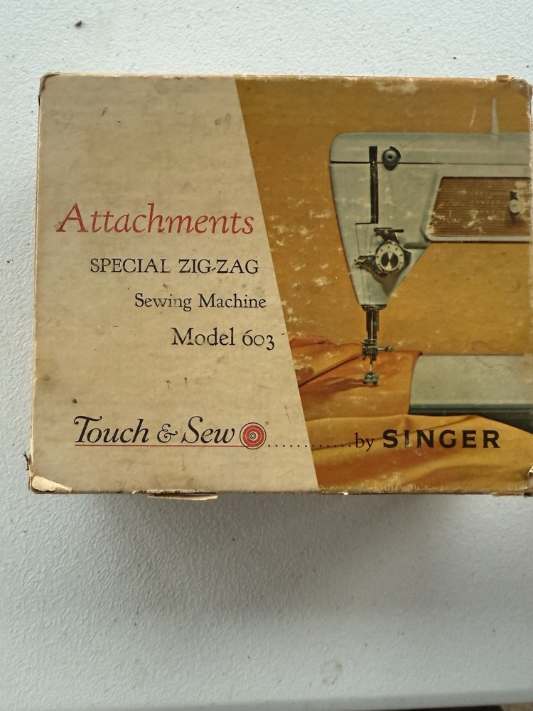 Singer Brand Sewing Machine Attachments Special Zig Zag Model 603