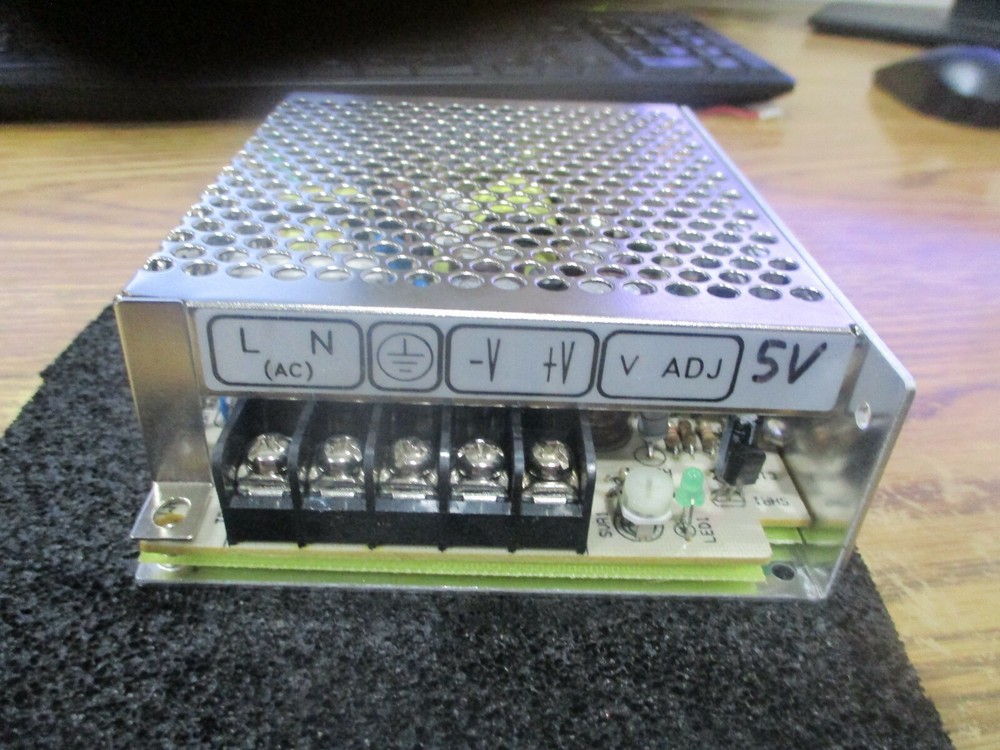 Mean Well Model: S-40-5 Power Supply.