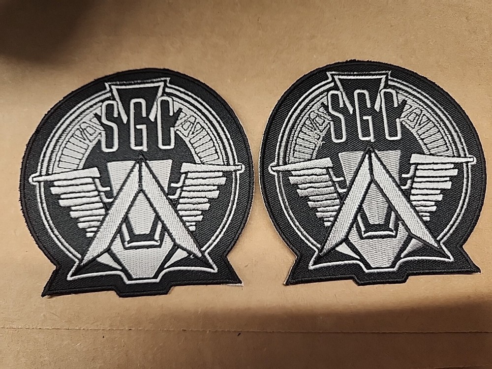 Stargate SG-1 SGC Command Patch 4 inches wide X2