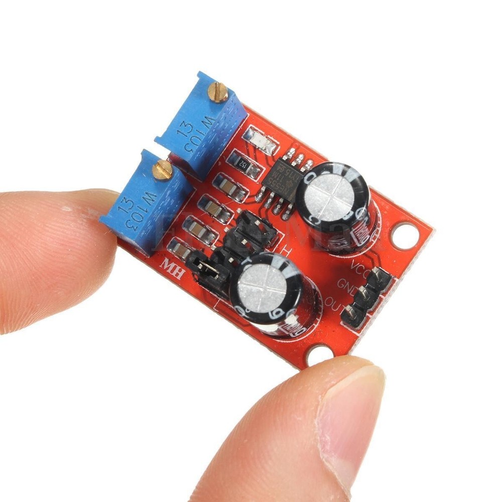 NE555 Duty Cycle Frequency Adjustable Square Wave Signal Generator Board Module