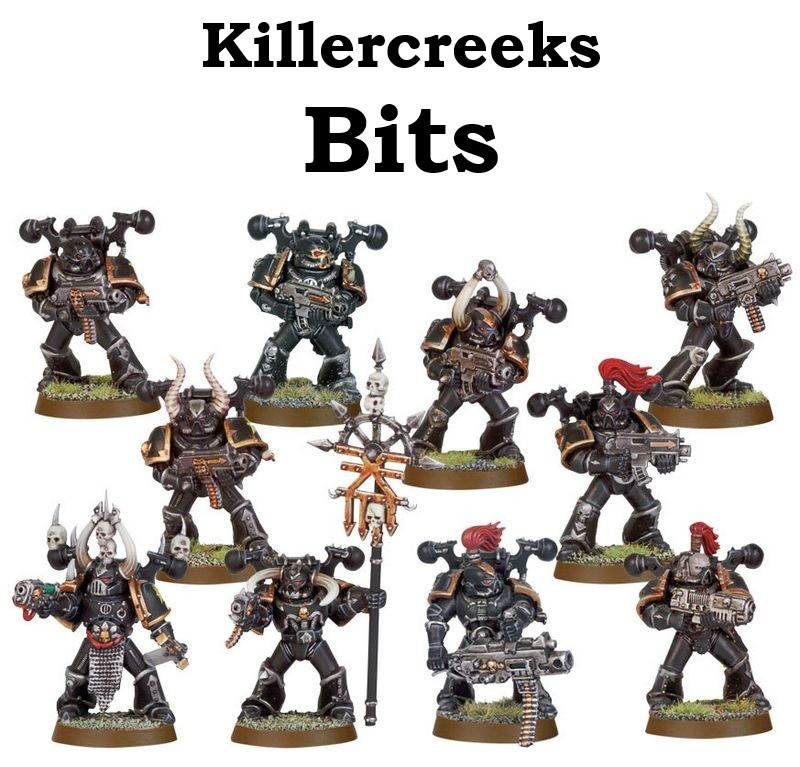 Warhammer 40K Chaos Space Marine Squad Legionaries OOP Bits Bitz Multi Listing