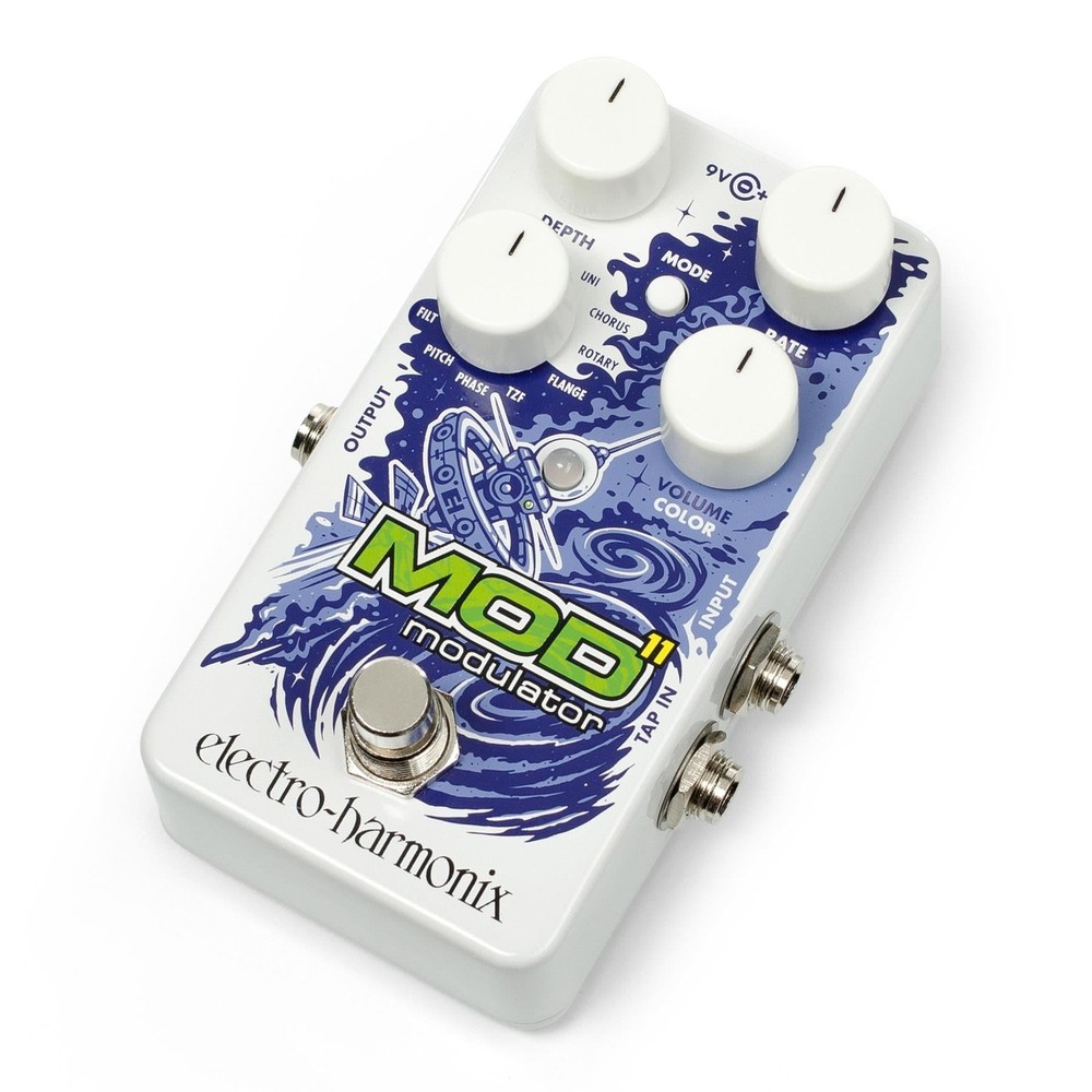 Electro-Harmonix MOD 11 Modulation Guitar Effects Pedal w/ PSU Modulator MOD11
