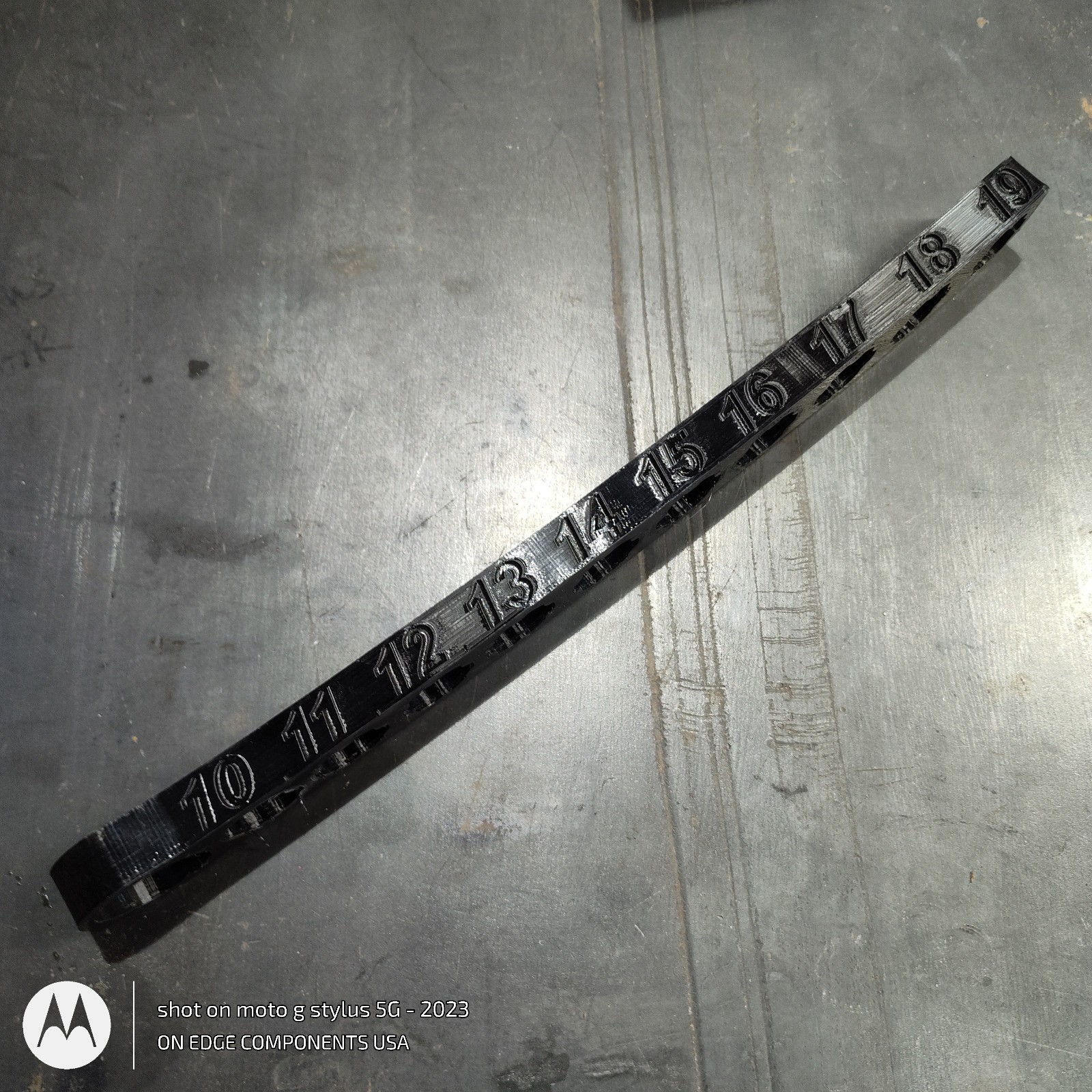 Socket Holder Carrier Crescent X6 3/8 in. Drive Pass-Thru Adjustable Wrench Set