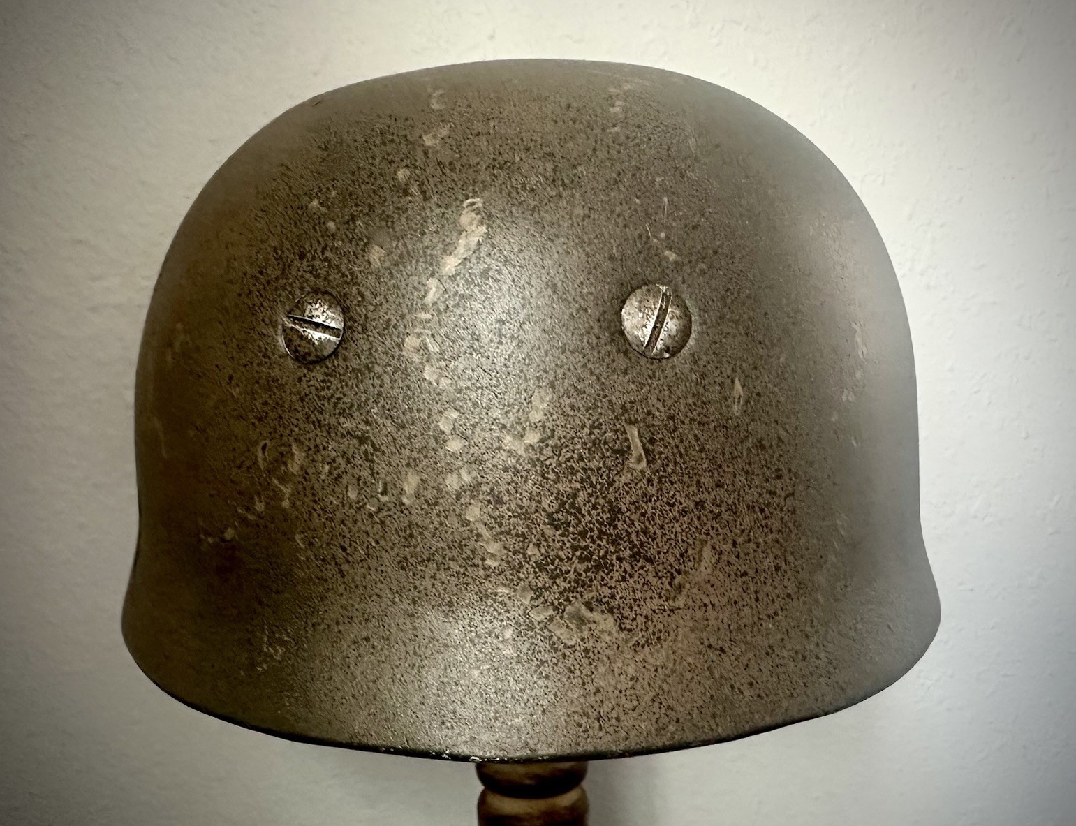 Vintage At The Front Fallschirmjäger M38 Tropical Camo Helmet/Size 71/Shell Only