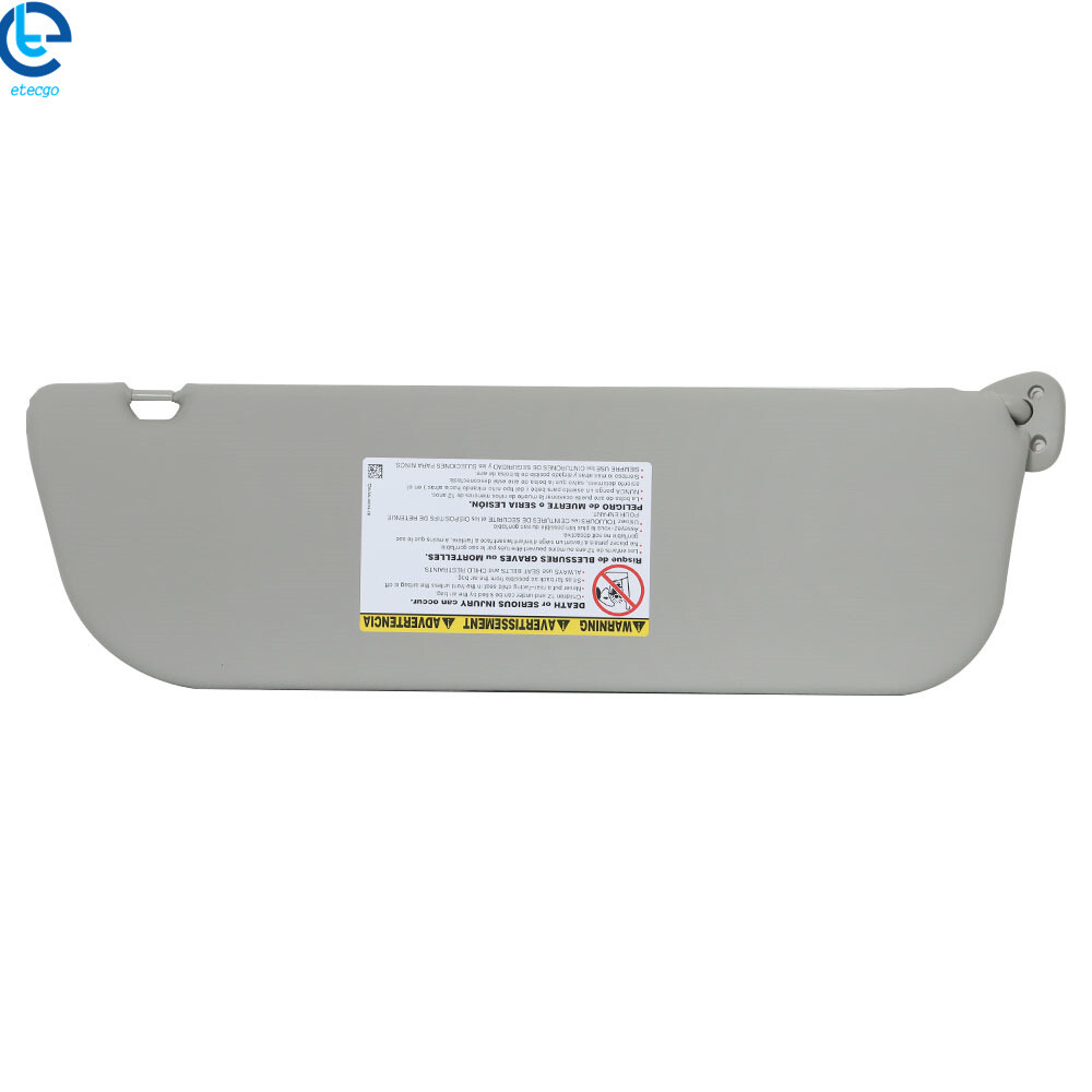 For 2009-2013 2014 Ford E150 E250 E350 Van Sun Visor Gray Left Driver Side