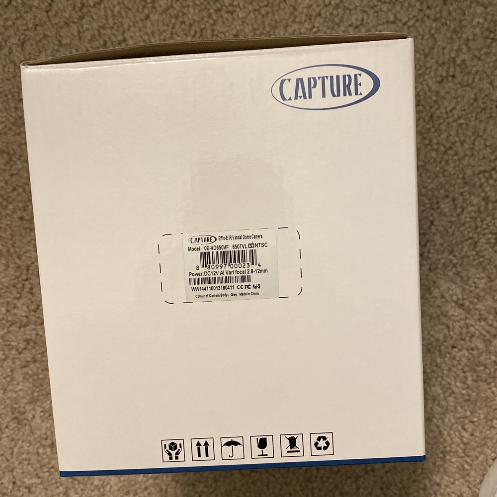 Capture High Performance Indoor Vandal Dome