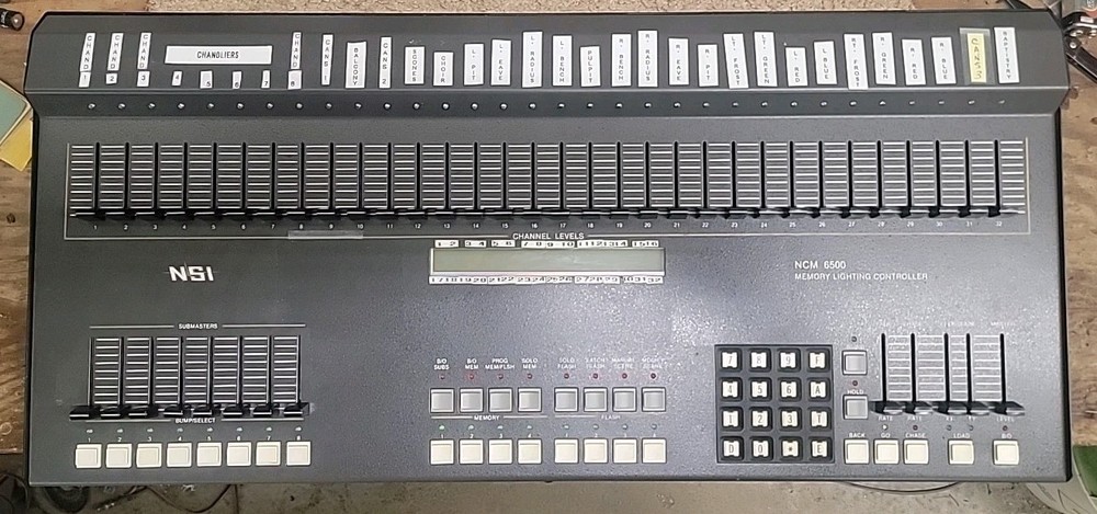 NSI NCM 6500 Memory Lighting Controller 32 Channels