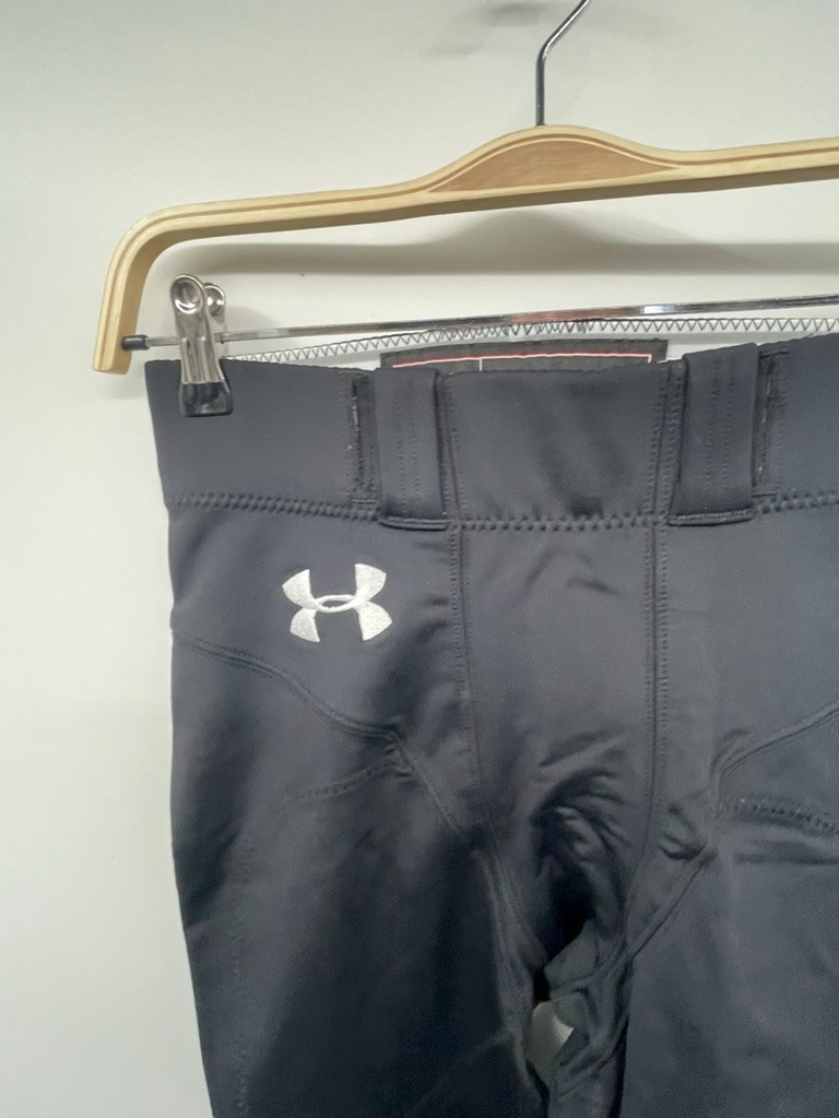 Under Armour Authentic Football Pants Men's Medium Black Performance Gear NWOT