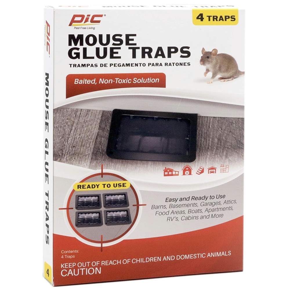 PIC Glue Mouse Traps