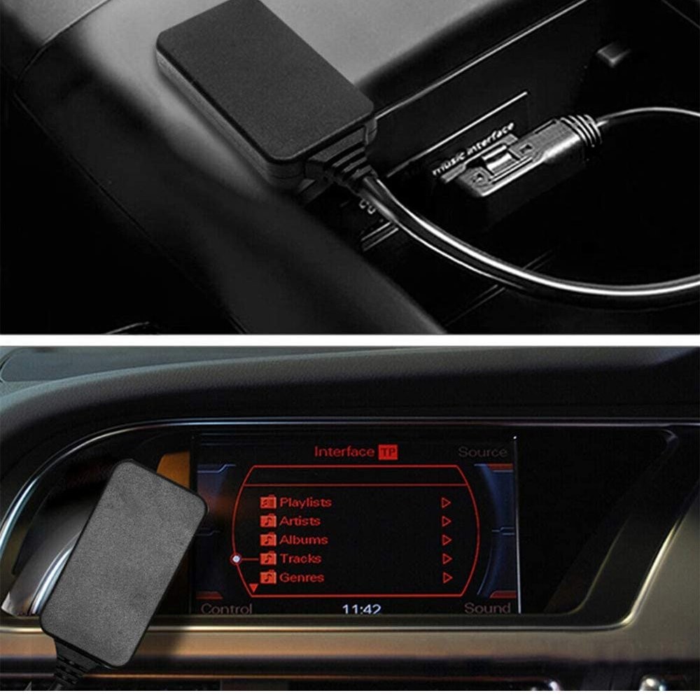 AMI Bluetooth Music Interface AUX Audio Cable Adapter For Audi A3/A4/A5/A6/A7/A8