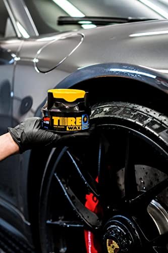 SOFT99 Tire Black Wax 170g Solid Deep Gloss Polish 02015 Car Wheel Care Japan
