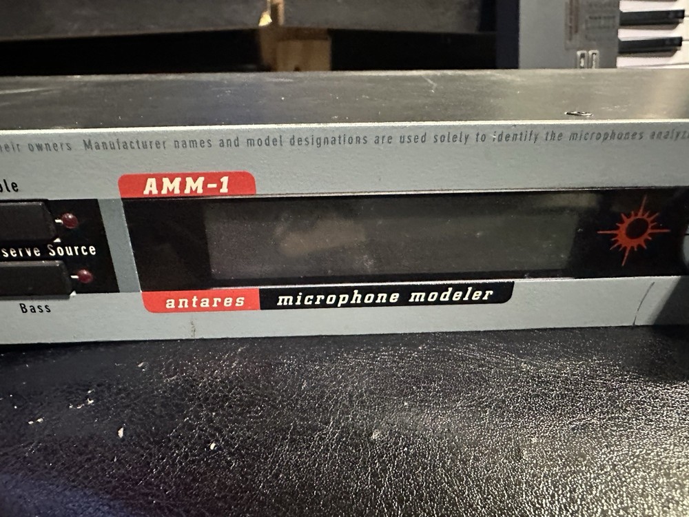 Antares AMM-1 Microphone Modeling Rack Processor, Digital, AES/EBU, MIDI, 1U