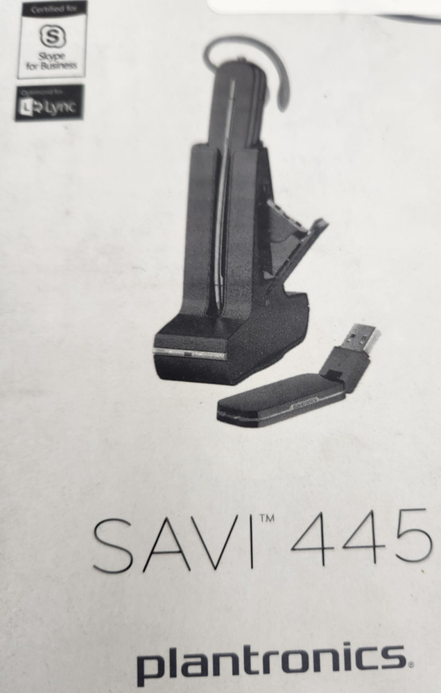 Plantronics Savi 445 Wireless Headset System Model W445-M