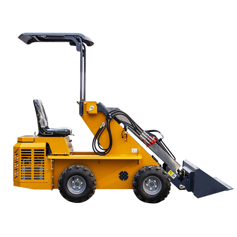New Mini Skid Steer Loader Wheel Type Riding Skid Machine