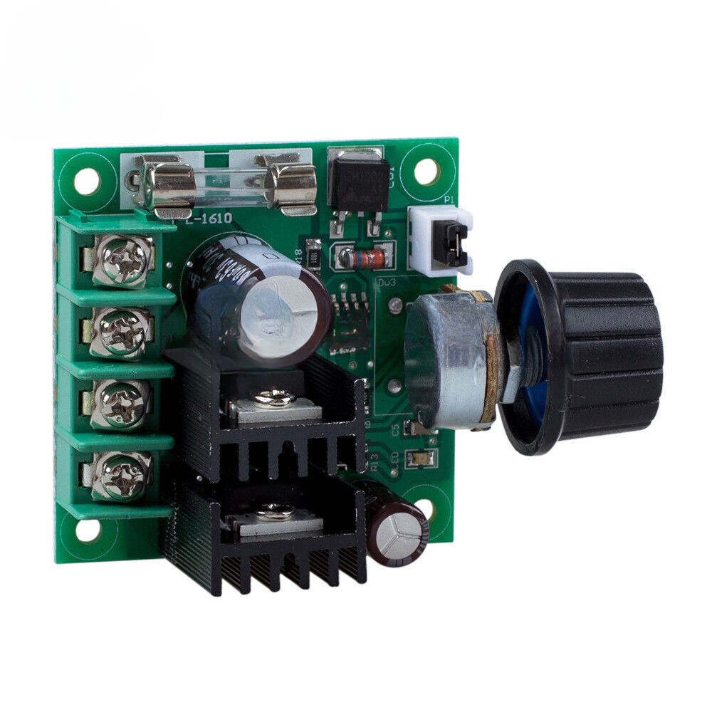 12V-40V 10A PWM DC Motor Speed Controller, Voltage Regulator Dimmer Switch