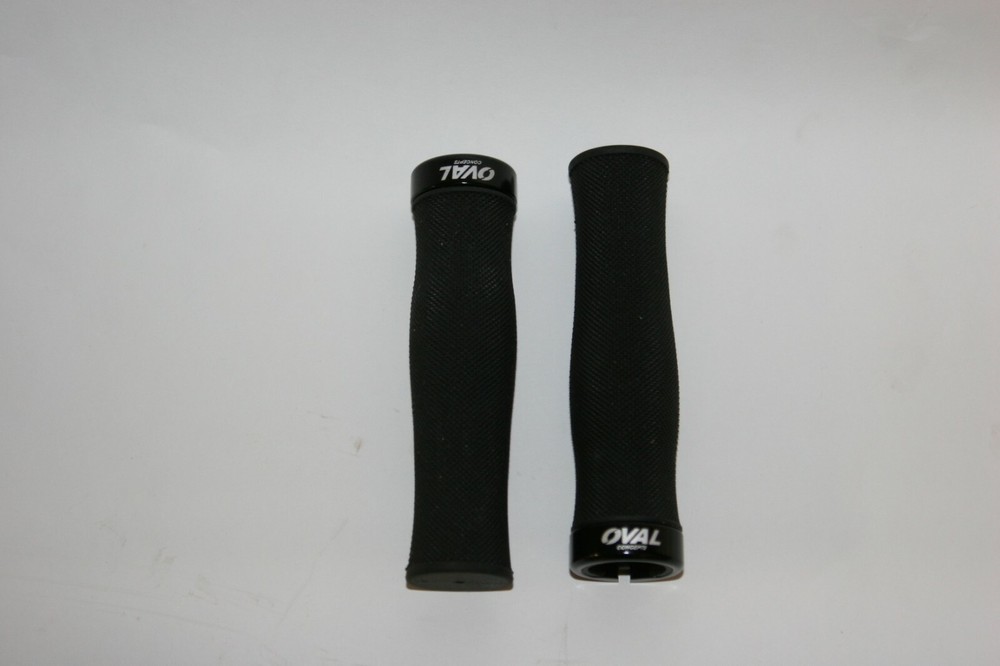 Oval Concepts Lock-On Grips Single Lock Black Pair ocg2