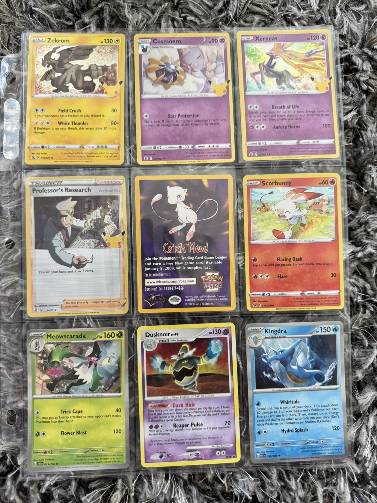Binder Full 117 Pokemon Cards WOTC Vintage HOLO/ Rev Collection Lot Charizard
