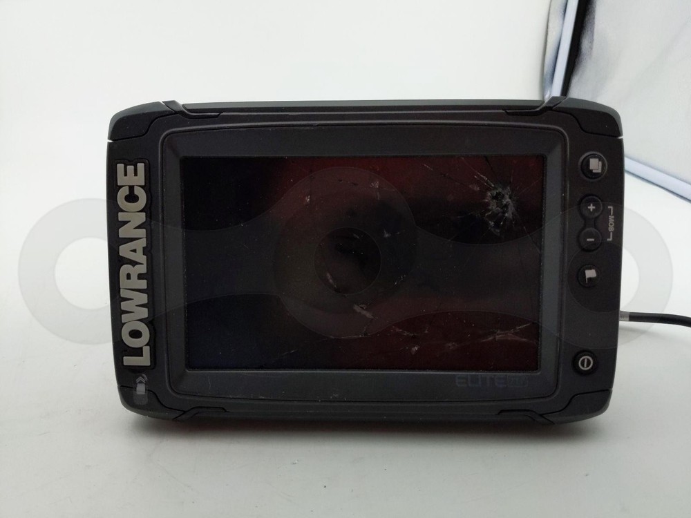 LOWRANCE ELITE 7 TI FISHFINDER CHARTPLOTTER BOAT SONAR SCREEN DISPLAY HEAD UNIT