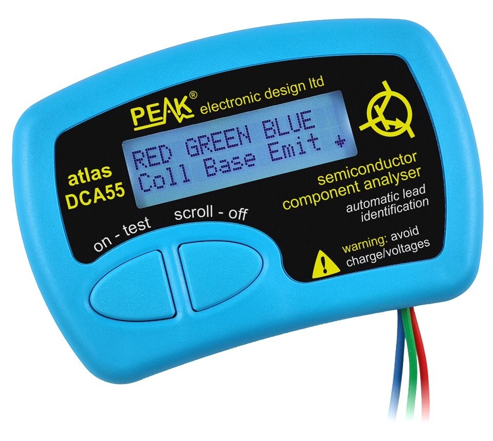 1pcs PEAK Electronic Component Tester DCA55 Component Analyzer