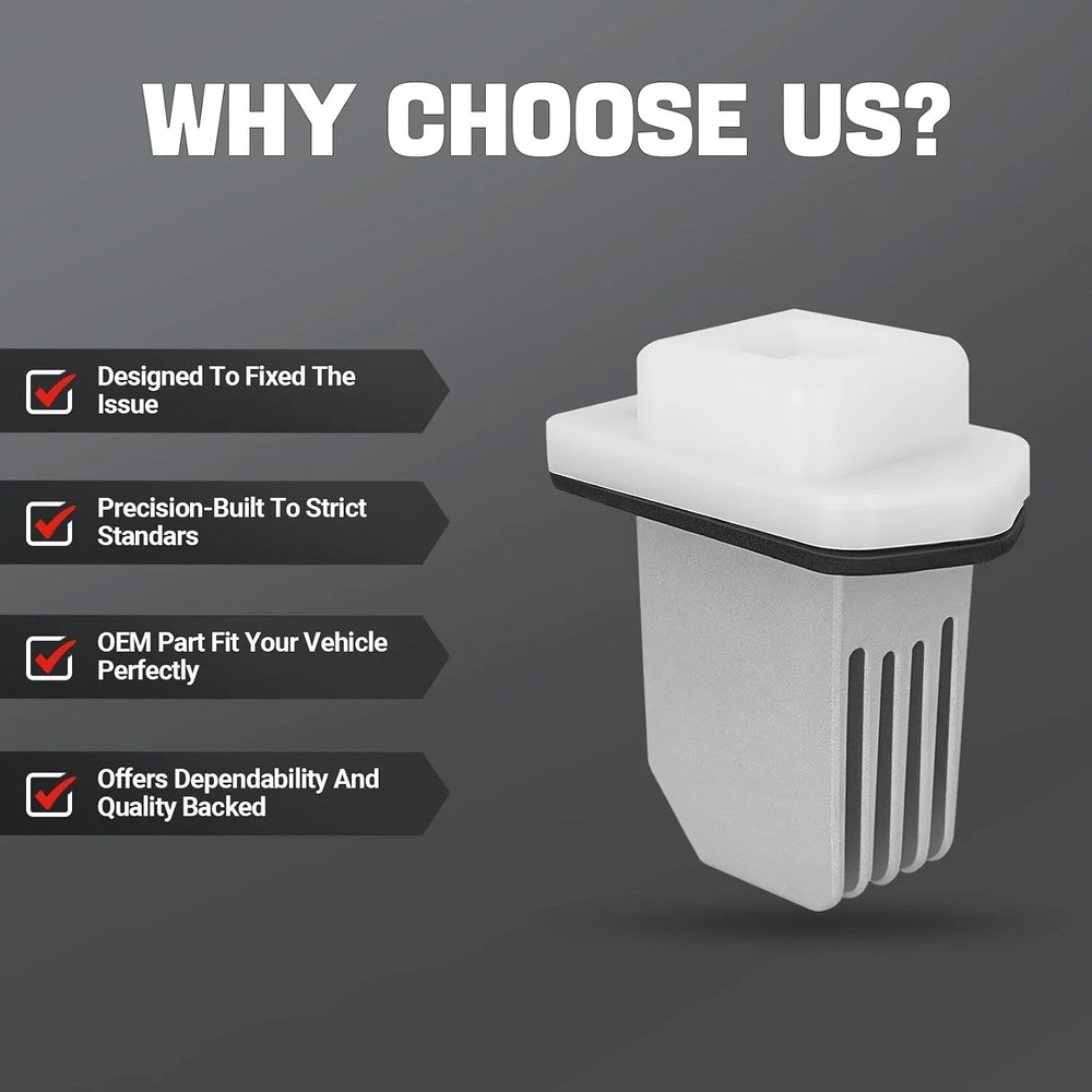 27761-4BA0A HVAC Blower Motor Resistor - AC Blower Control Module Compatible wit