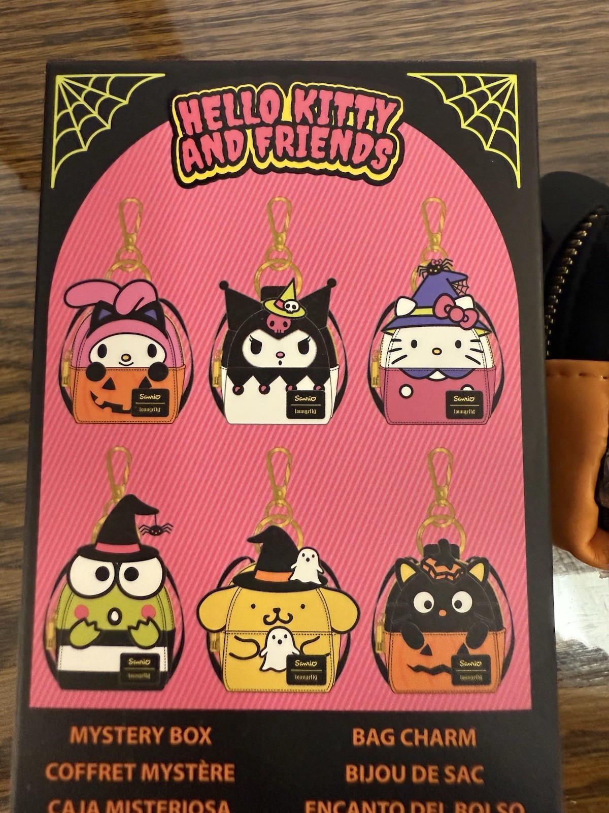 Loungfly NYCC Chococat Halloween Costume Mini Backpack Keychain