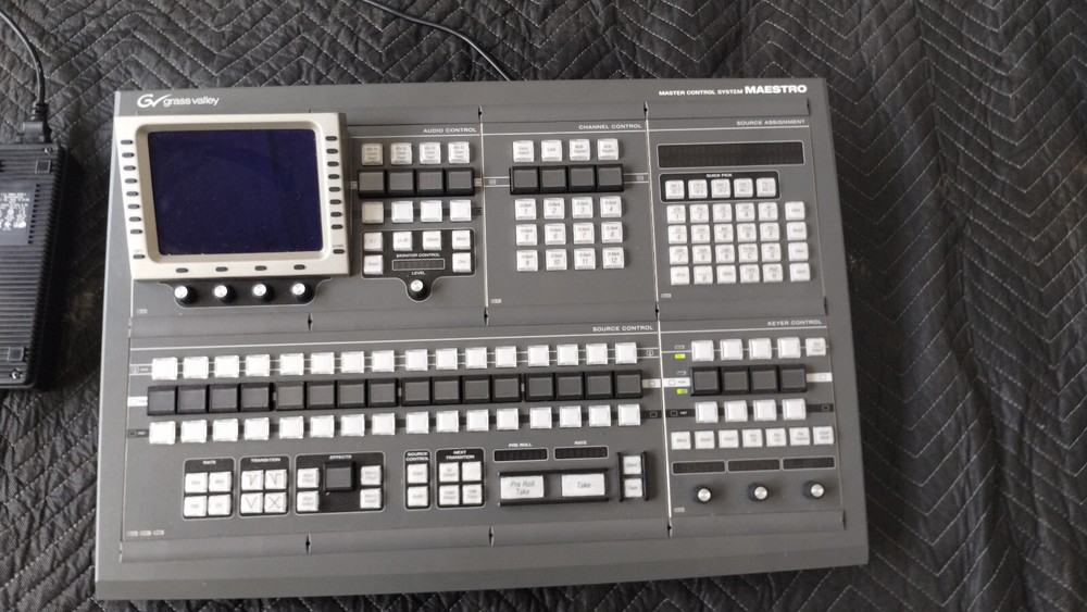 Grass Valley Group MAESTRO Video Production Center Master Control System Panel