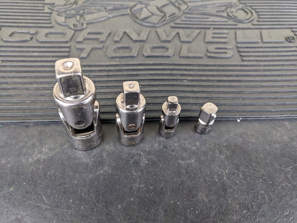 #ax037 Armstrong Tools USA 4pc Universal Joint Socket Adapter Set