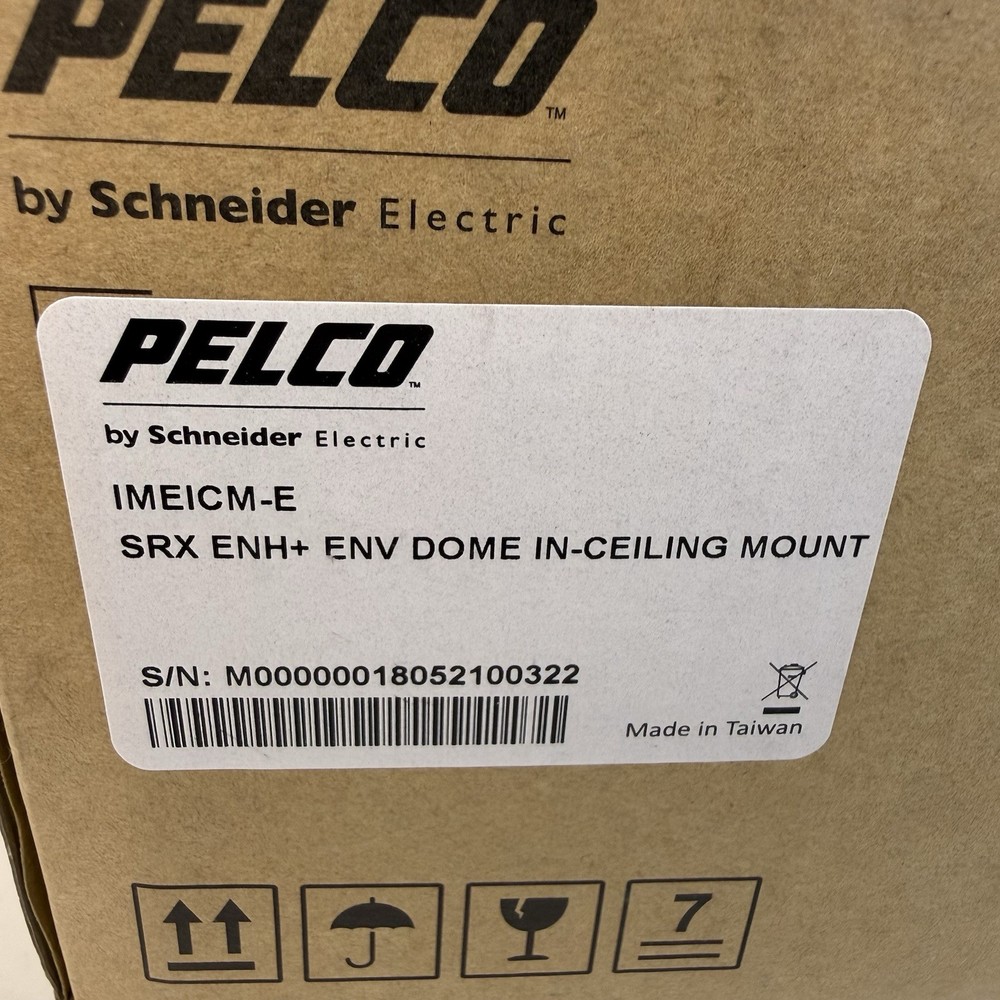 Pelco IMEICM-E Sarix Enhanced In-Ceiling Dome Mount Security Camera Bracket NIB
