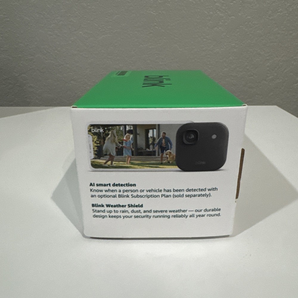 Blink Outdoor 2K+ Wireless Smart Security Camera with Sync Module Core