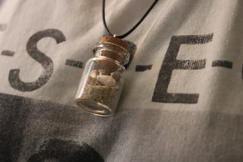 Bottled Beach Necklace: Pick Size