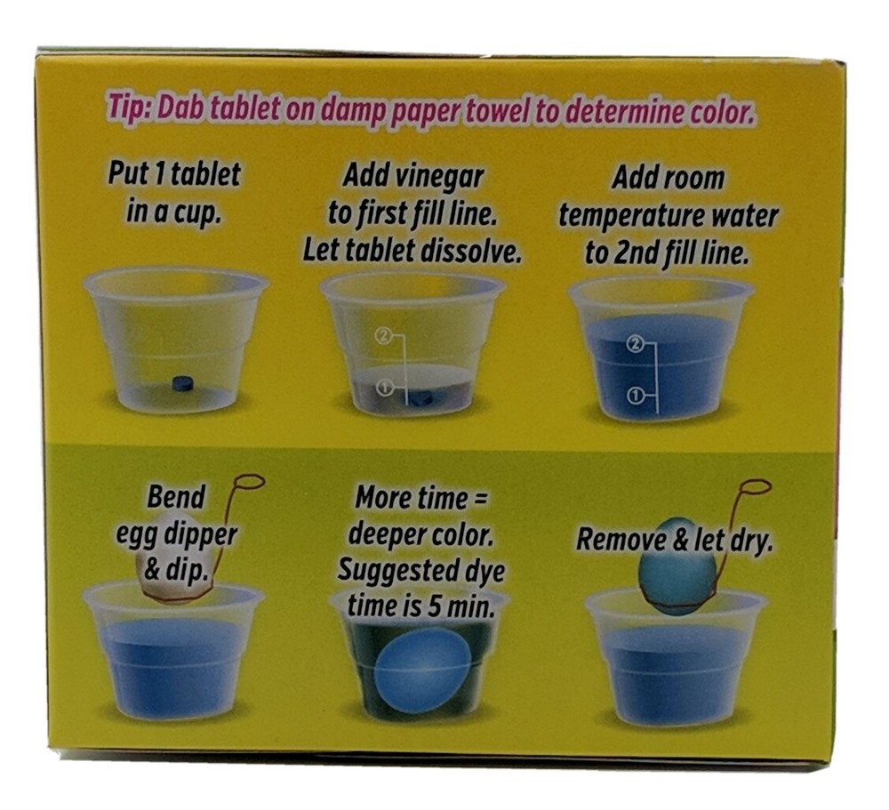 Paas Easter Egg Coloring Cup Kits - 3 Pack