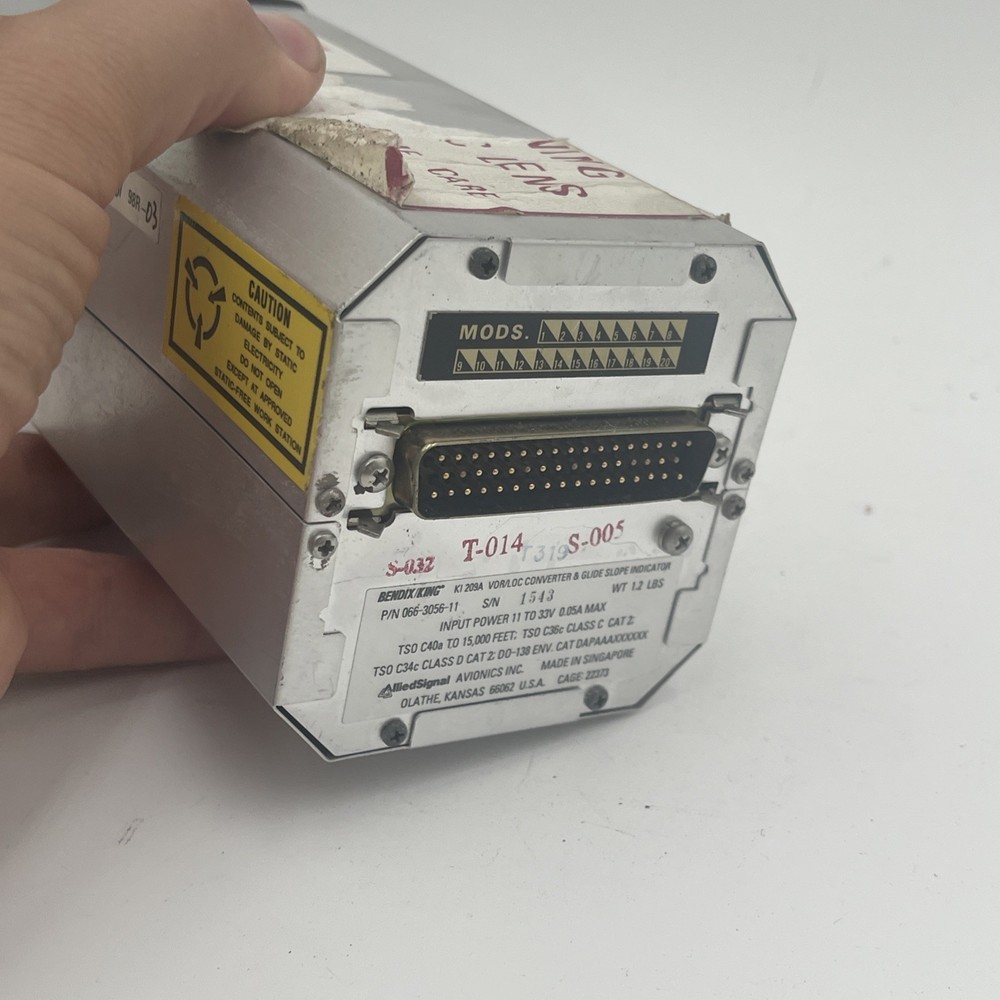 Bendix/King KI 209A Indicator PN: 066-3056-11 - UNTESTED See Description