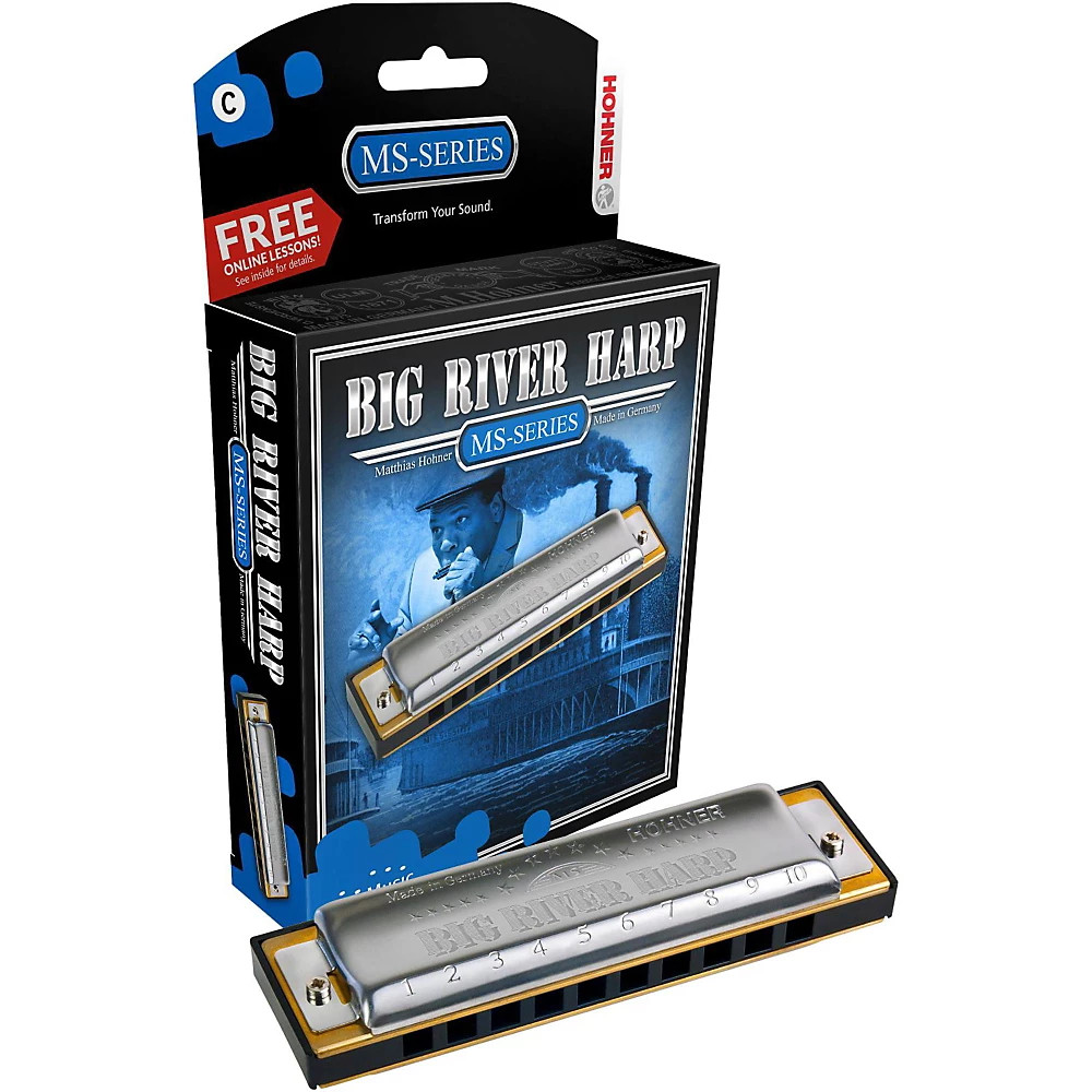 Hohner 590 Big River MS-Series Harmonica D