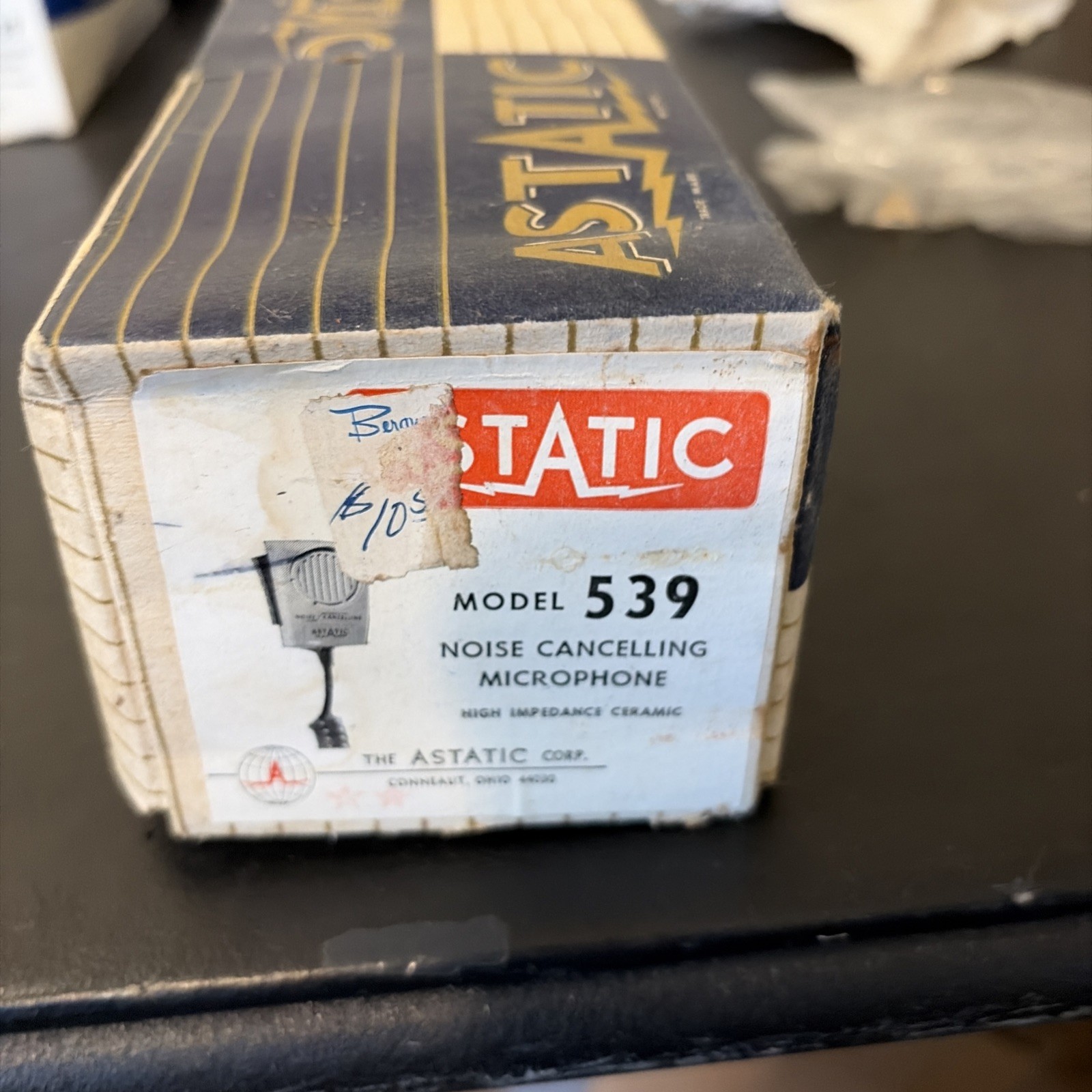 ASTATIC Model 539 CB Ham Radio Microphone 4-pin